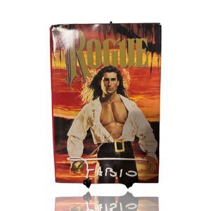Rogue by Fabio (1994) RARE Hardcover Romance Novel: GUC: First Edition